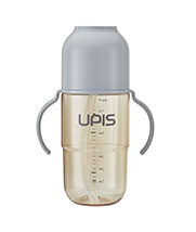UPIS PPSU 吸管杯 (260ml, 經典灰)